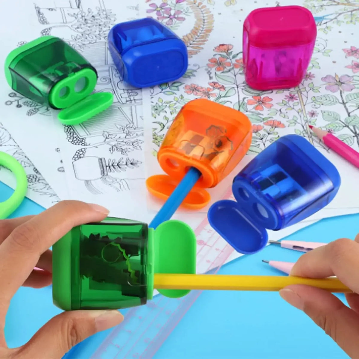 ColorPop Dual-Hole Pencil Sharpener