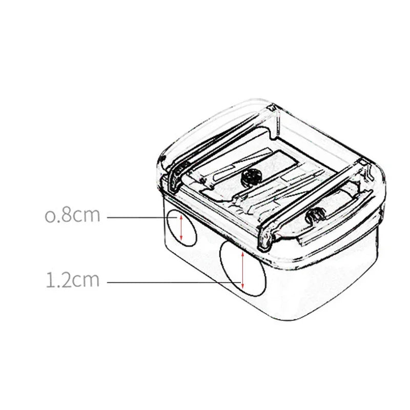 Precision Cosmetic Pencil Sharpener
